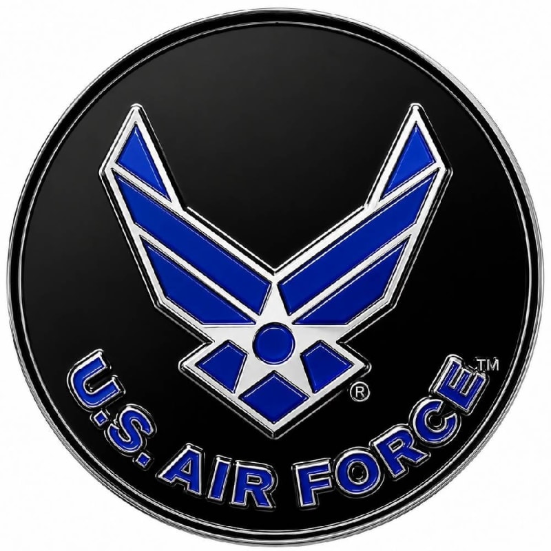 Mitchell Profit Auto Emblem â€“ US Air Force Symbol AC-43