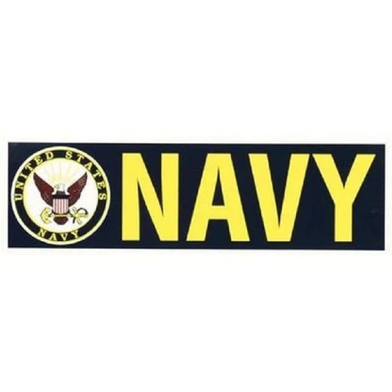 US Navy Bumper Sticker D104-N