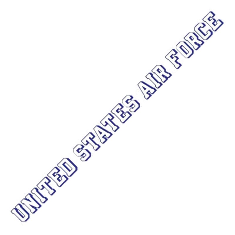 US Air Force Window Strip Decal D46-AF