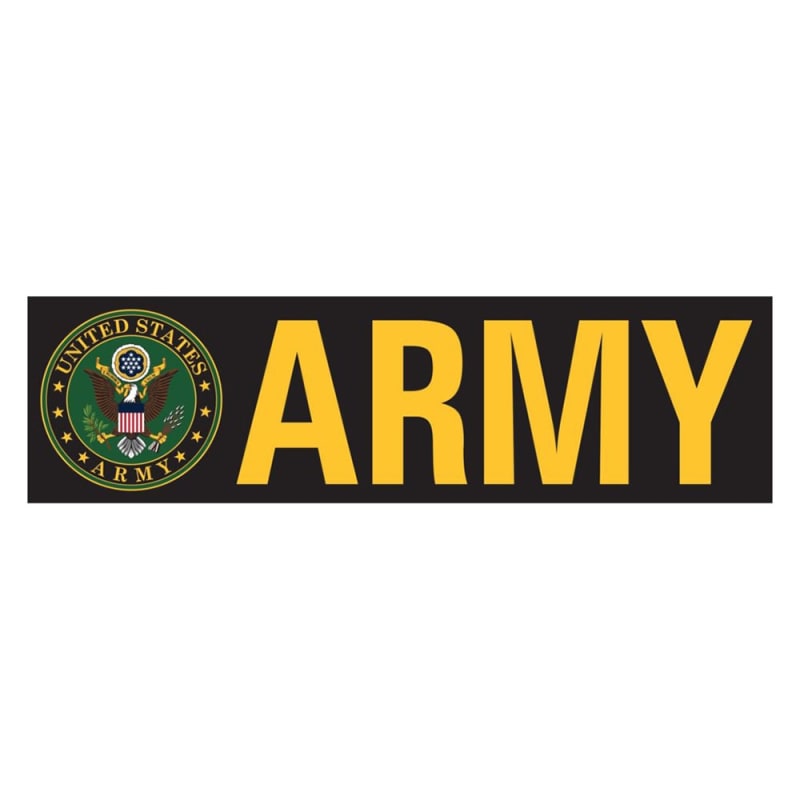 US Army Bumper Sticker D71-A