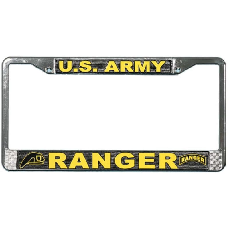 U.S Army Ranger License Plate Frame LFA11