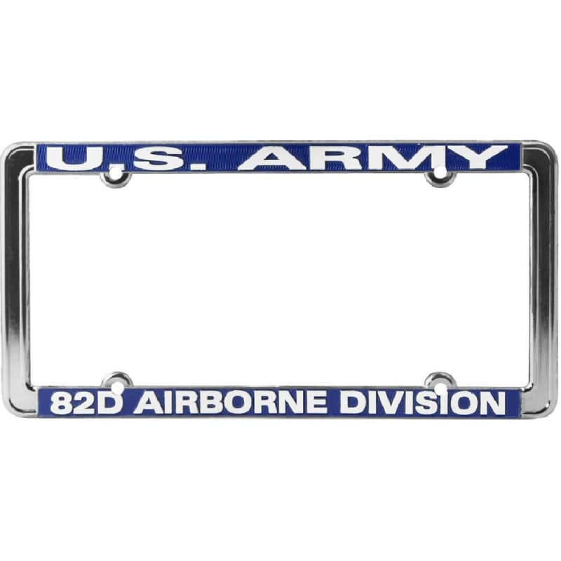Mitchell Proffitt US Army 82D Airborne License Plate Frame LFATH-09