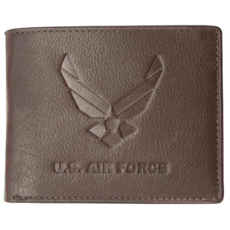 US Air Force Logo Embossed Wallet TW-25Brown