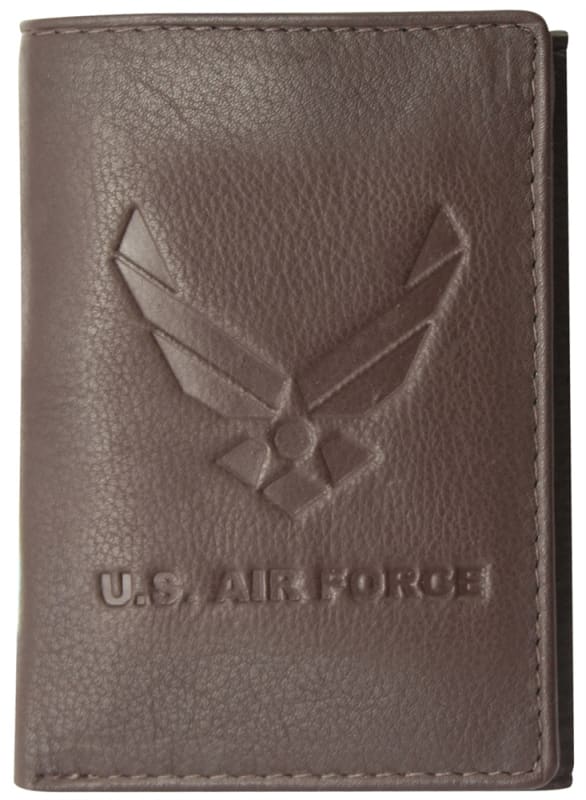 US Air Force Logo Embossed Wallet TW-28Brown