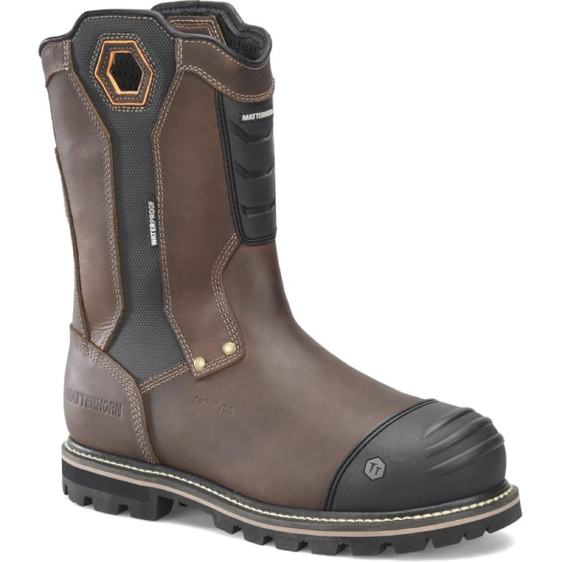 Matterhorn I Beam 10 Inch Metguard Carbon Composite Toe Waterproof Ranch Wellington Work Boot MT2540