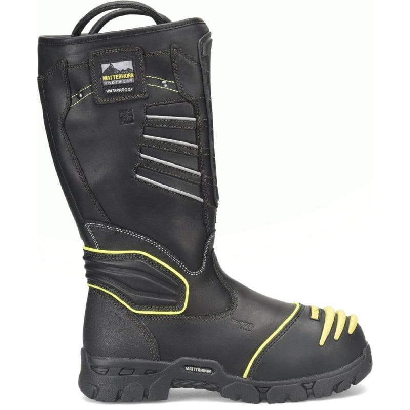 Matterhorn Muckmen 15 Inch Waterproof Composite Toe Internal Metguard Pull On Work Boot MTC703