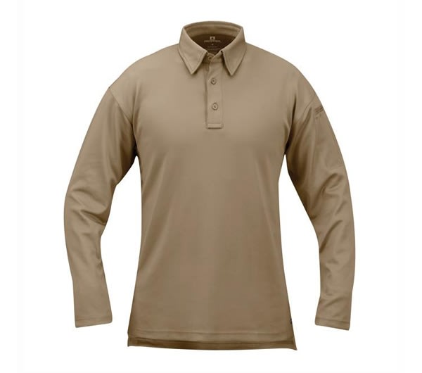 Propper White Long Sleeve ICE Performance Polos - F531572100
