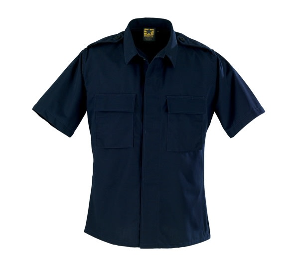 Propper Dark Navy Short Sleeve 2-Pocket BDU Shirts - F545638405