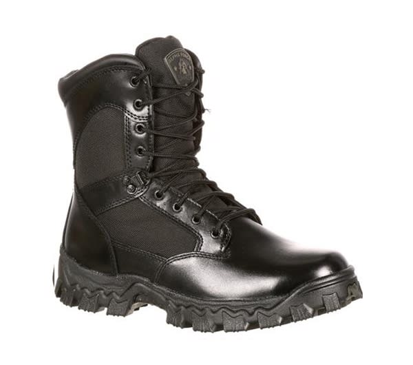 Rocky Boots Men Black 8-Inch AlphaForce Duty Boot 2165