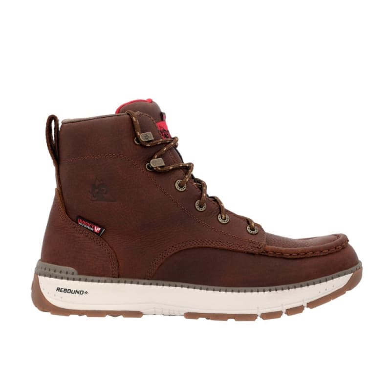 Rocky Rebound 6 inch Waterproof Moc Toe Work Boot RKK0434