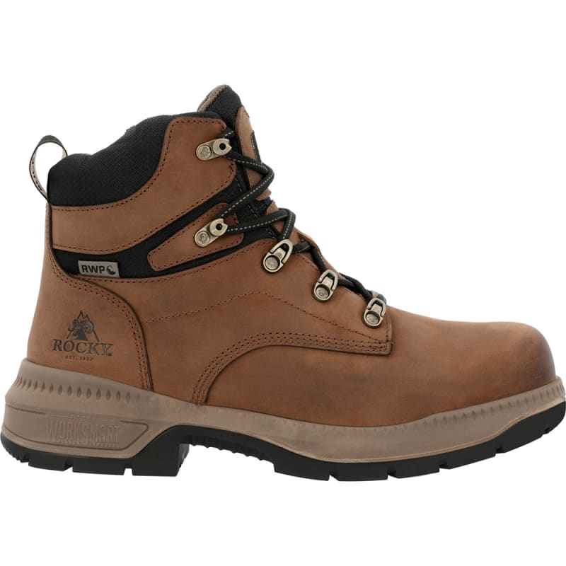Rocky WorkSmart 6 Inch Composite Toe Waterproof Internal Metguard Work Boot RKK0481