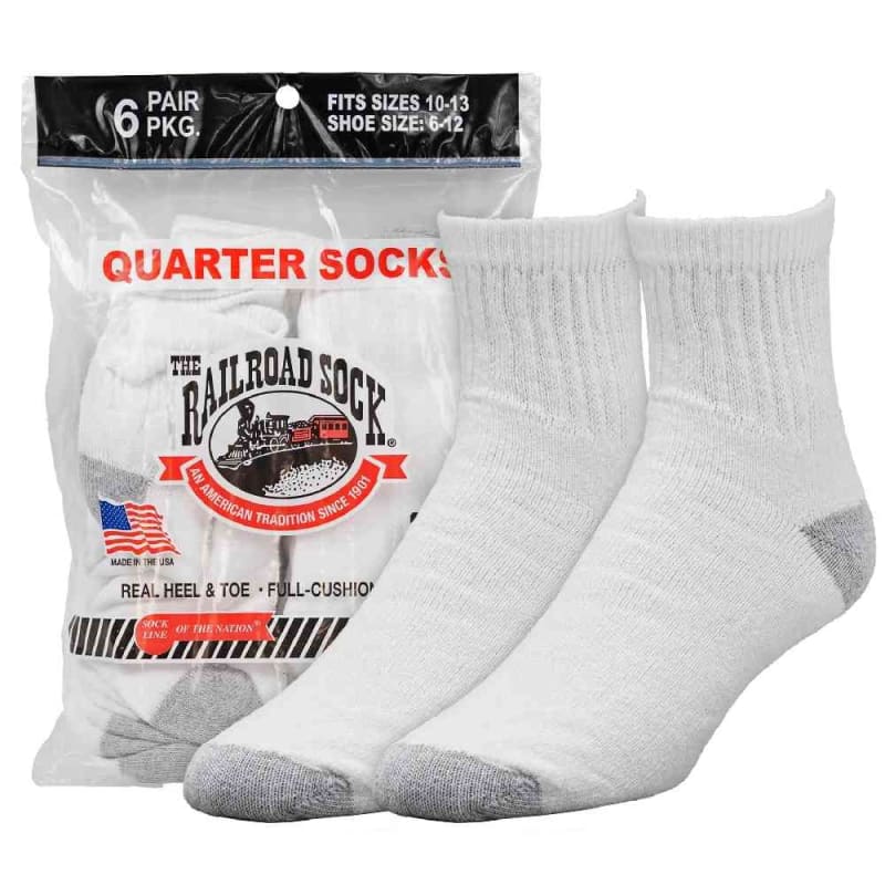 Railroad Socks Men Quarter Socks 6068