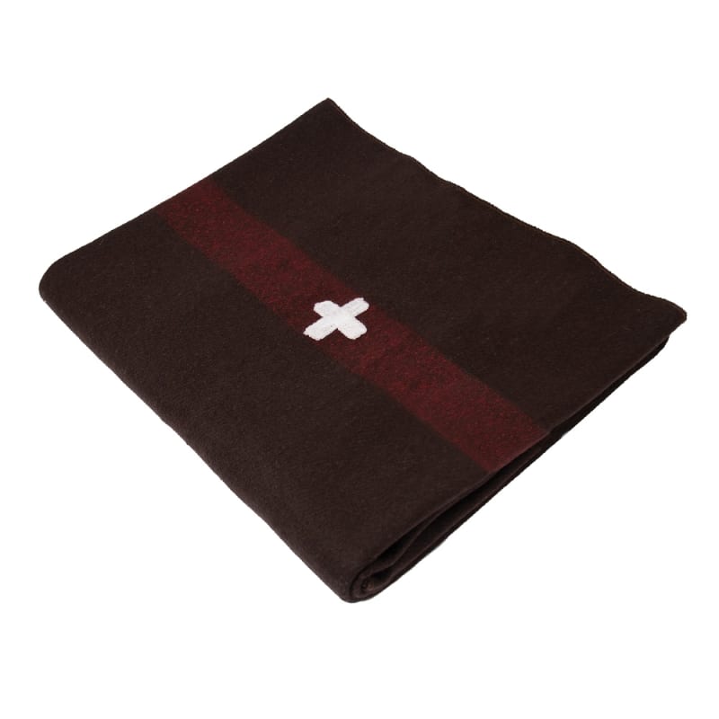 Rothco Swiss Army Wool Blanket With Cross - 10236