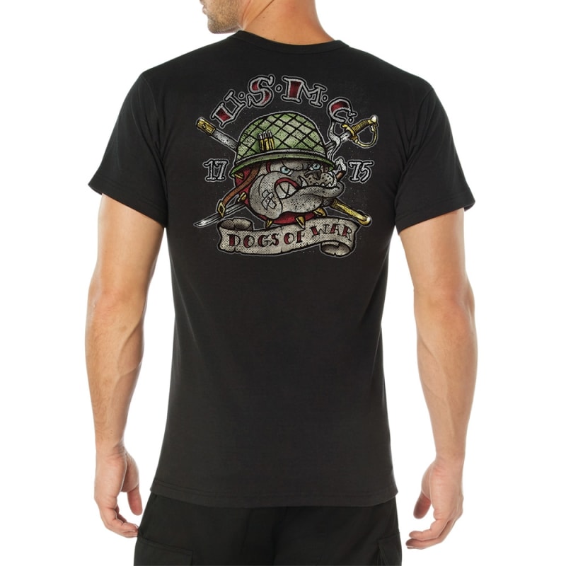 Rothco Usmc Dogs Of War T-shirt 11760