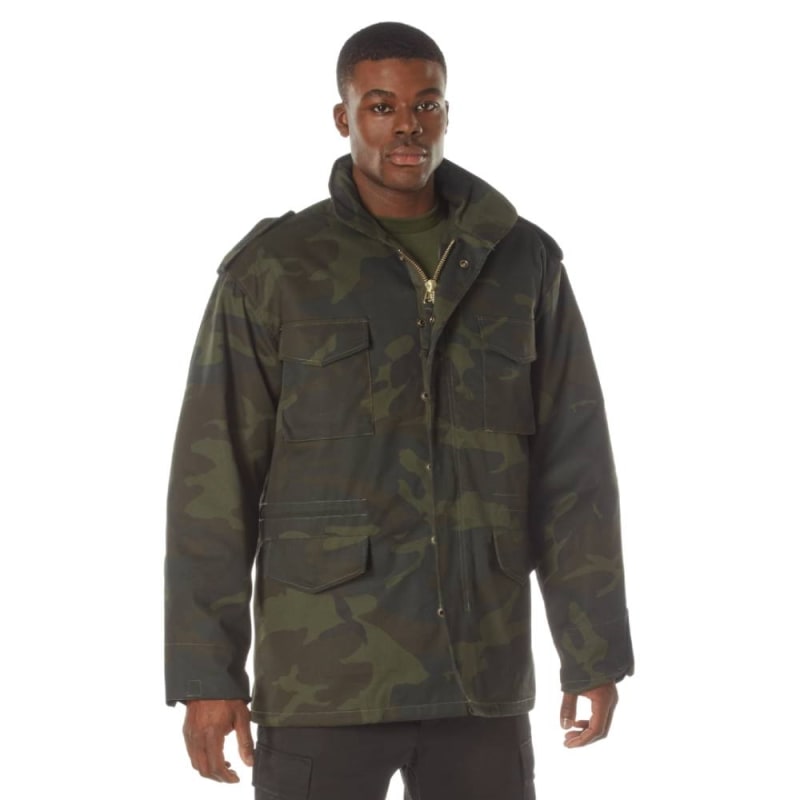 Rothco Midnight Woodland Camo M-65 Field Jacket 12085
