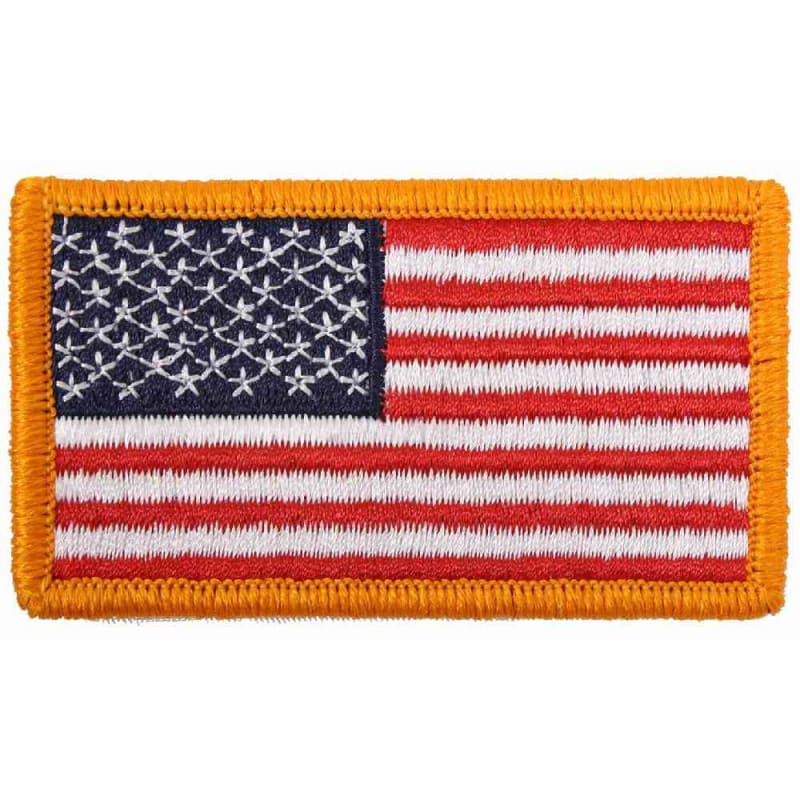 Rothco US Flag Patch With Hook Back 17775
