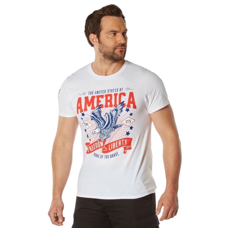 America Freedom Liberty Patriotic T-Shirt 18120