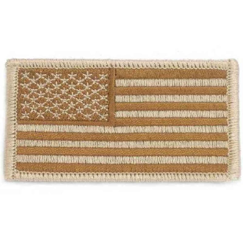 Rothco Desert Tan Border American Flag Patch 1888