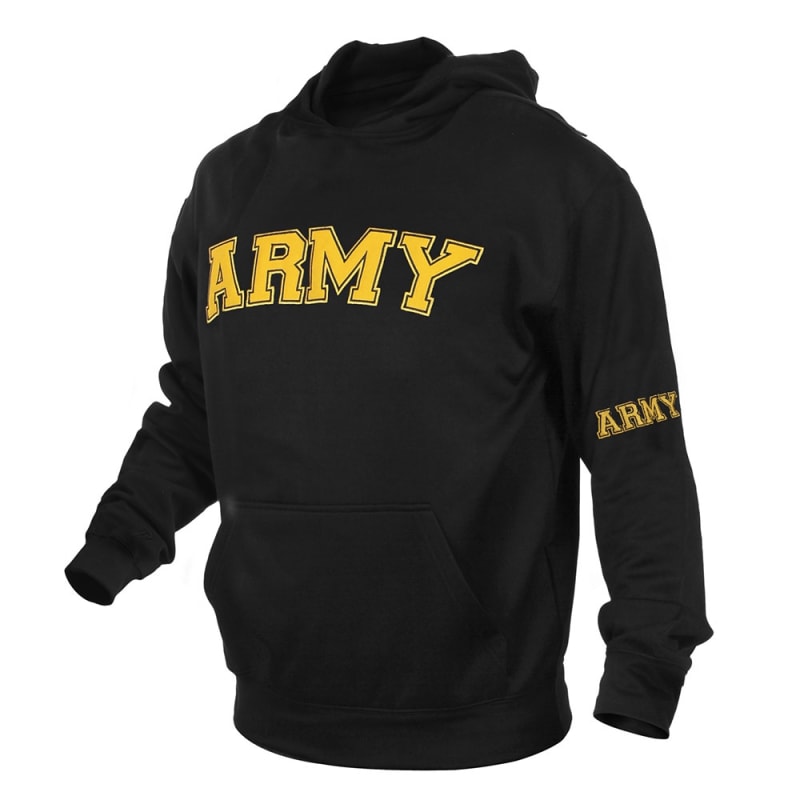 Rothco Black Army Pullover Hoodie - 2055