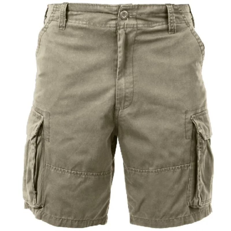 Rothco Khaki Vintage Cargo Shorts 2170