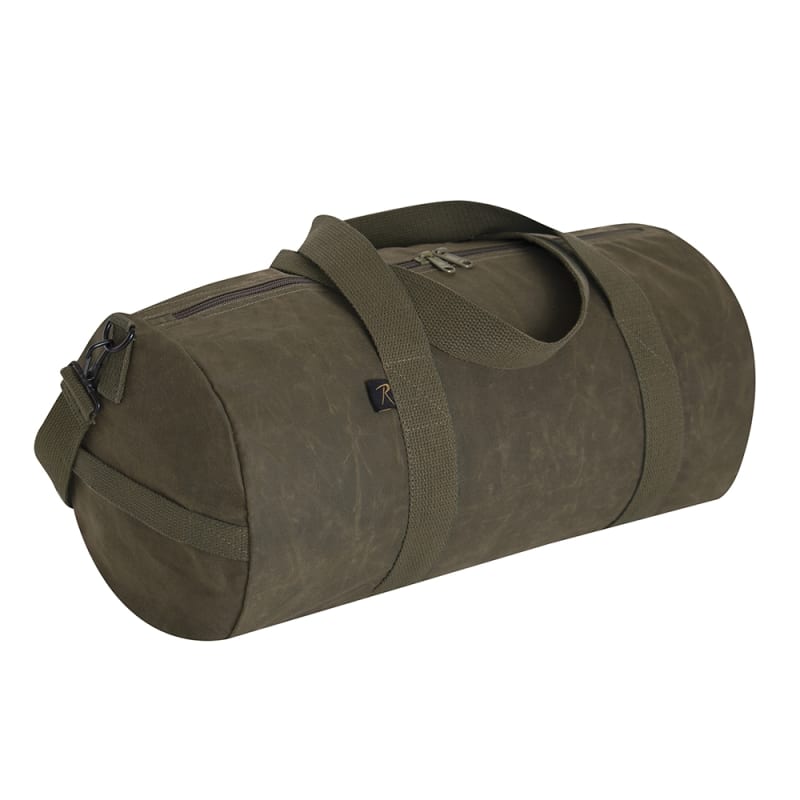 RRothco Waxed Canvas Shoulder Duffel Bag - 2416