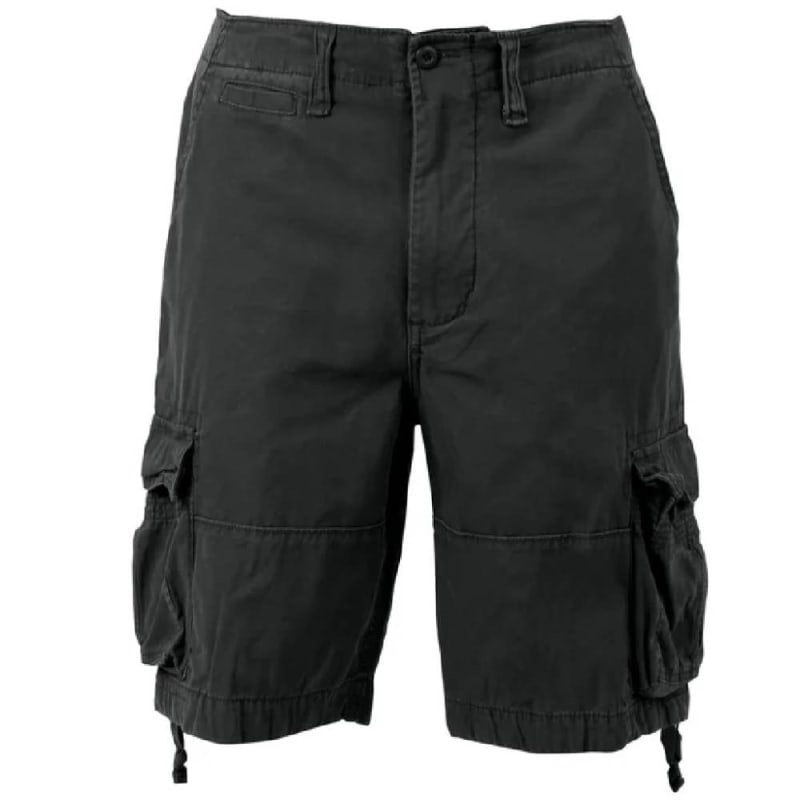 Rothco Black Vintage Utility Shorts 2552