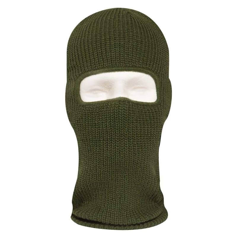 Rothco Olive Drab Fine Knit One Hole Facemask - 25969