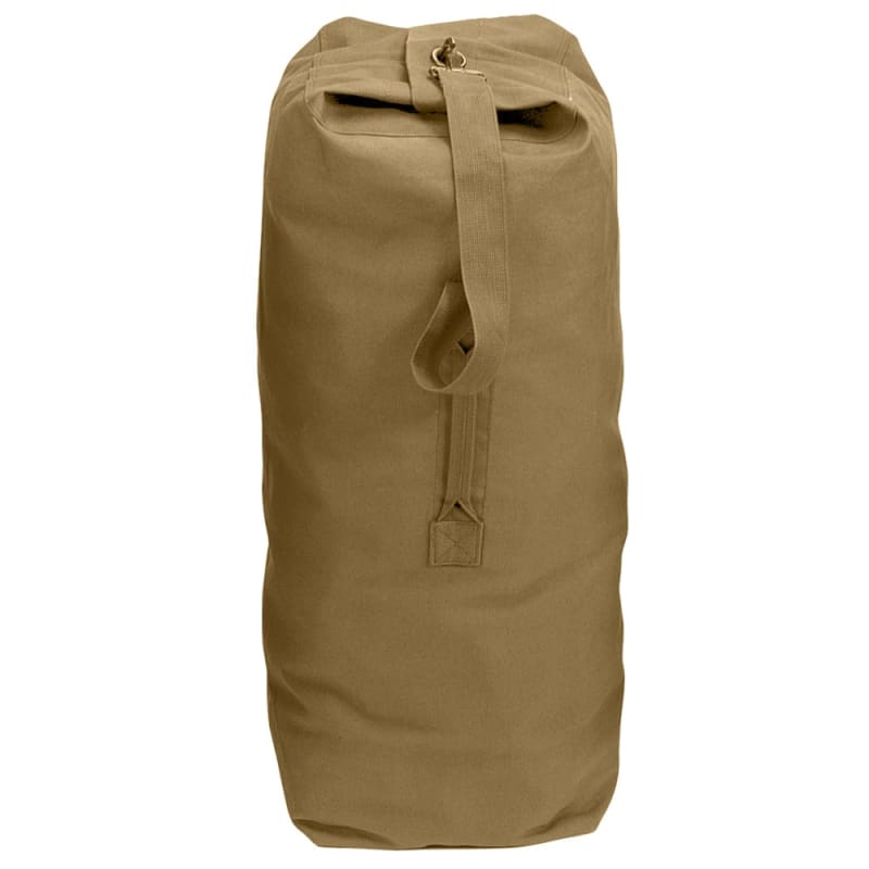 Rothco Coyote Top Load Canvas Duffle Bag 3338