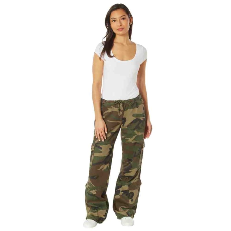 Rothco Womens Vintage Woodland Camo Pants 3386