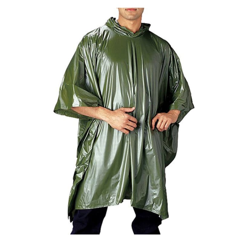 Rothco Hooded Vinyl Pocket Ponchos - 3682