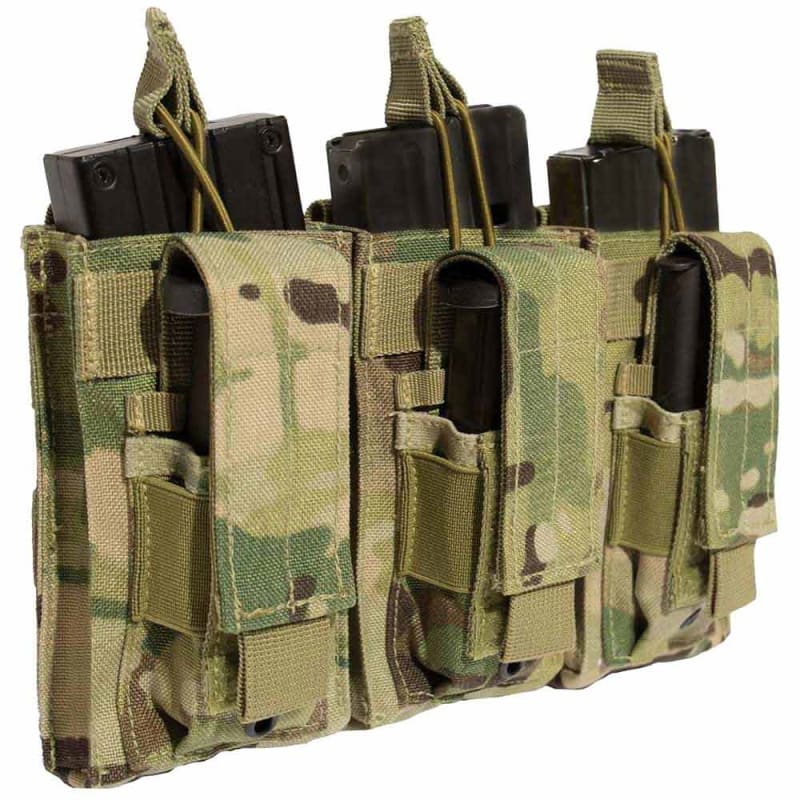 Rothco MultiCam Triple Kangaroo Mag Pouch - 41010