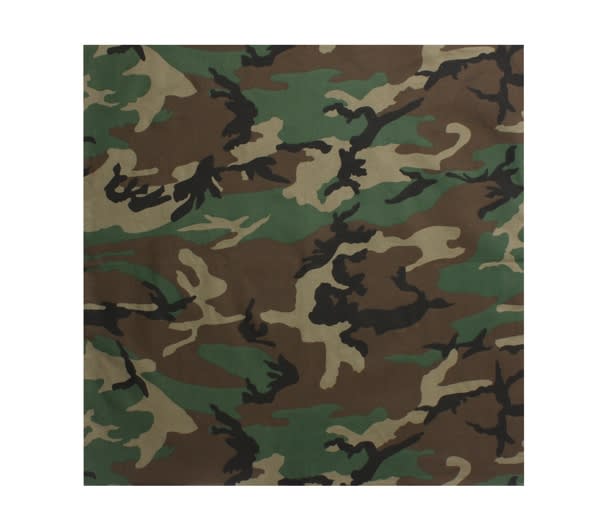 Rothco Woodland Camouflage Bandana - 4141