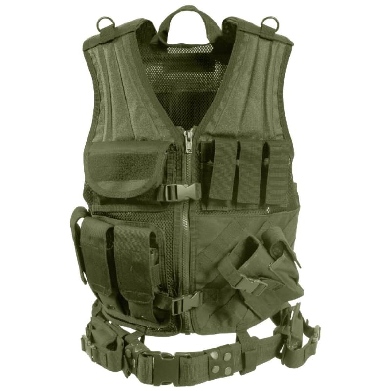 Rothco Olive Drab Tactical Cross Draw Vest 4591