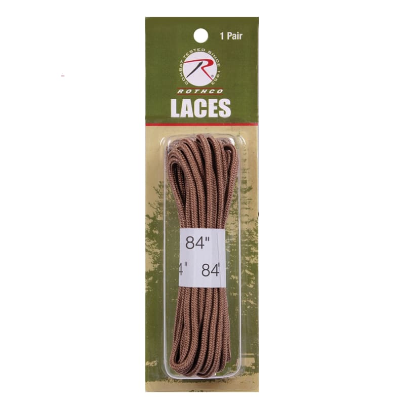 Rothco Coyote Brown 84 Inch Boot Laces - 4708