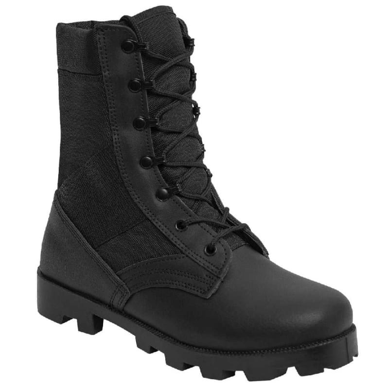 Rothco Black Cordura Nylon Speed lace GI Style Jungle Boots 5090