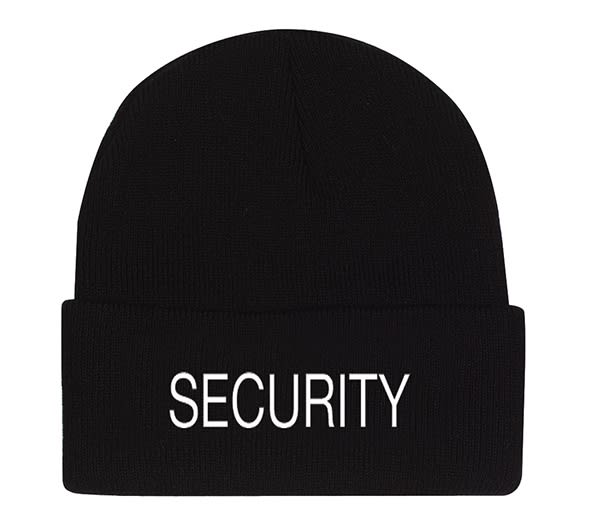 Rothco Black Security Acrylic Watch Cap - 5442