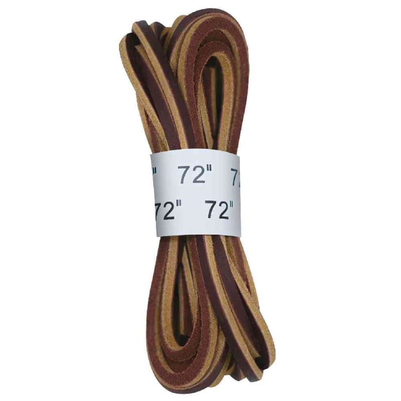 Rothco 72 inch Leather Boot Laces Brown 56921