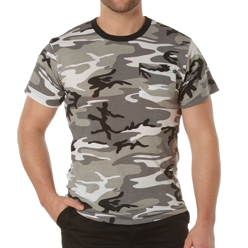 Rothco  Moisture Wicking City Camo Pocket T-Shirt 56950