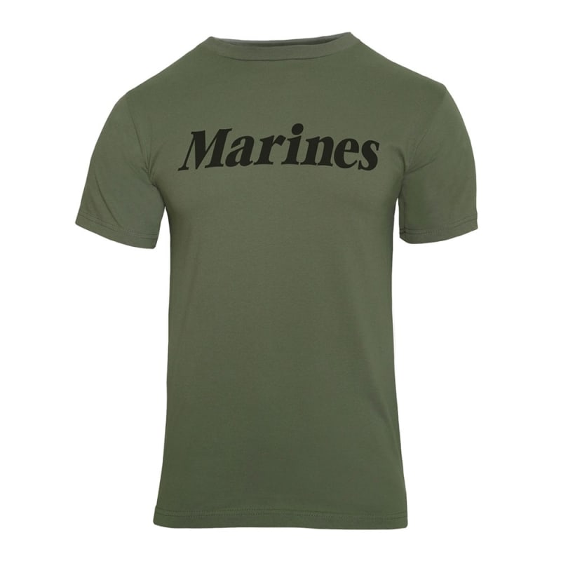Rothco Olive Drab Marines T-Shirt - 60157