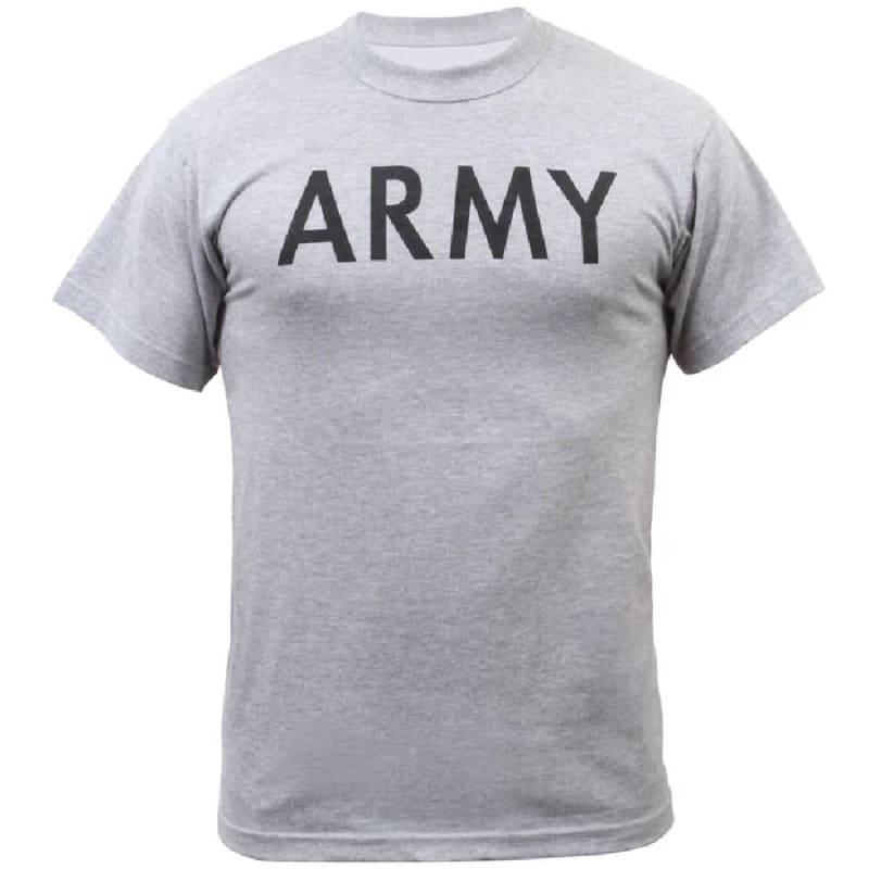Rothco Grey Army PT T-Shirt 6080