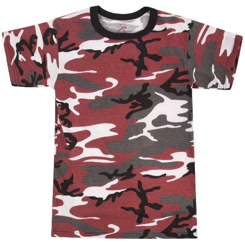 Rothco Kids Red Camo T-shirt - 66700