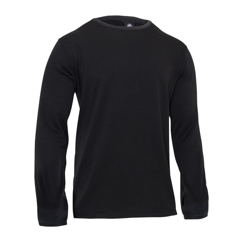 Rothco Black Underwear Crew Top - 69130