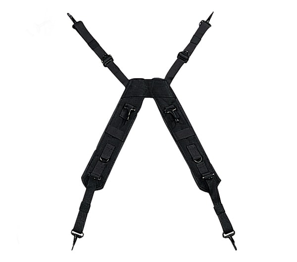 Rothco Black H Style Suspenders - 7046