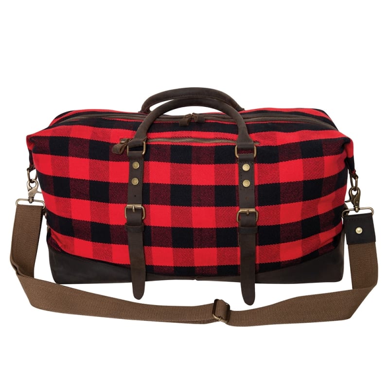 Rothco Red Plaid Extended Weekender Bag - 9086