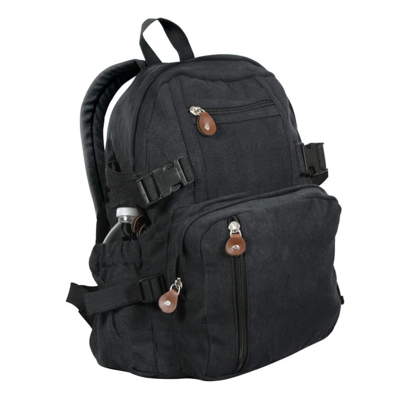 Rothco Black Vintage Mini Backpack 9153