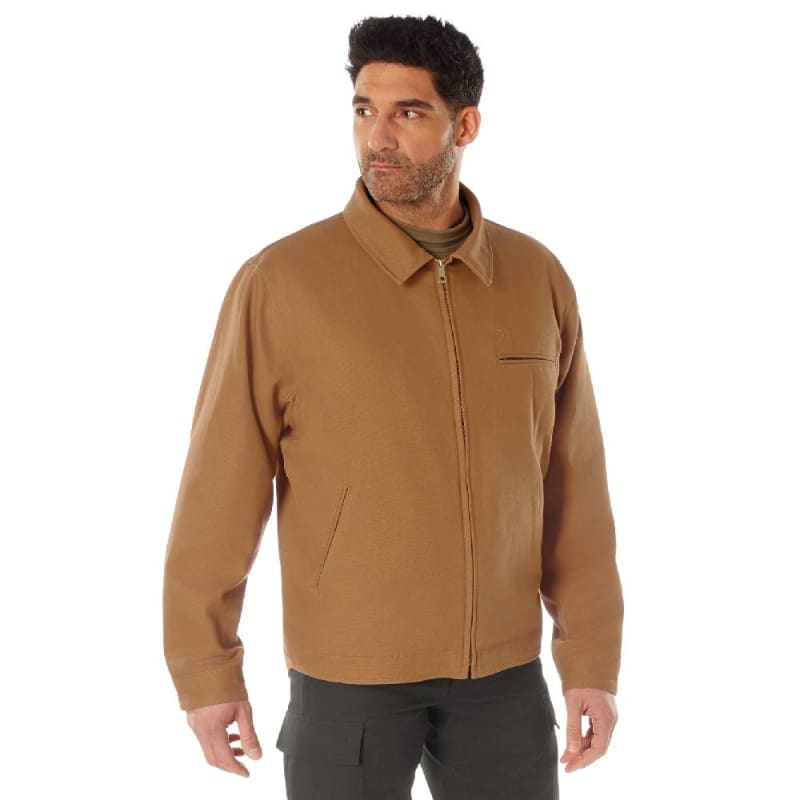 Rothco Work Brown Canvas Work Jacket 92505