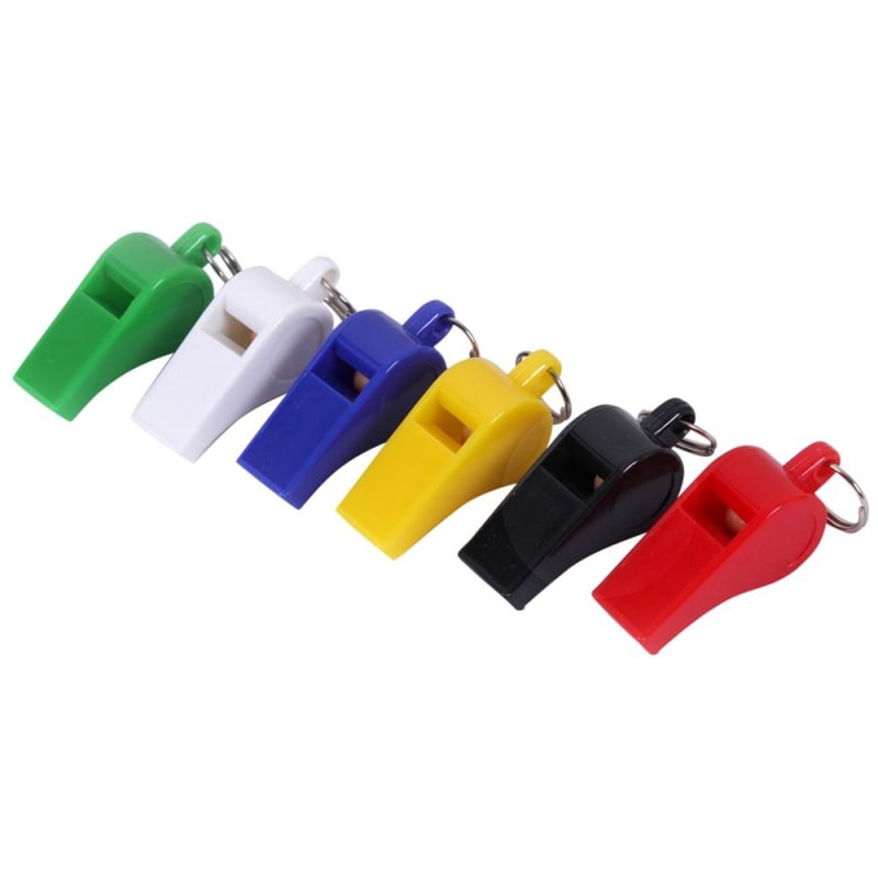 Rothco Assorted Colors Plastic Whistles - 9400