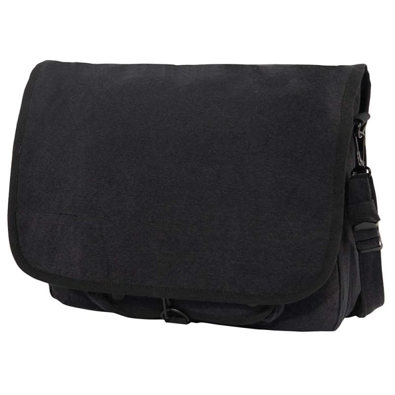 Rothco Black Vintage Paratrooper Bag 9558