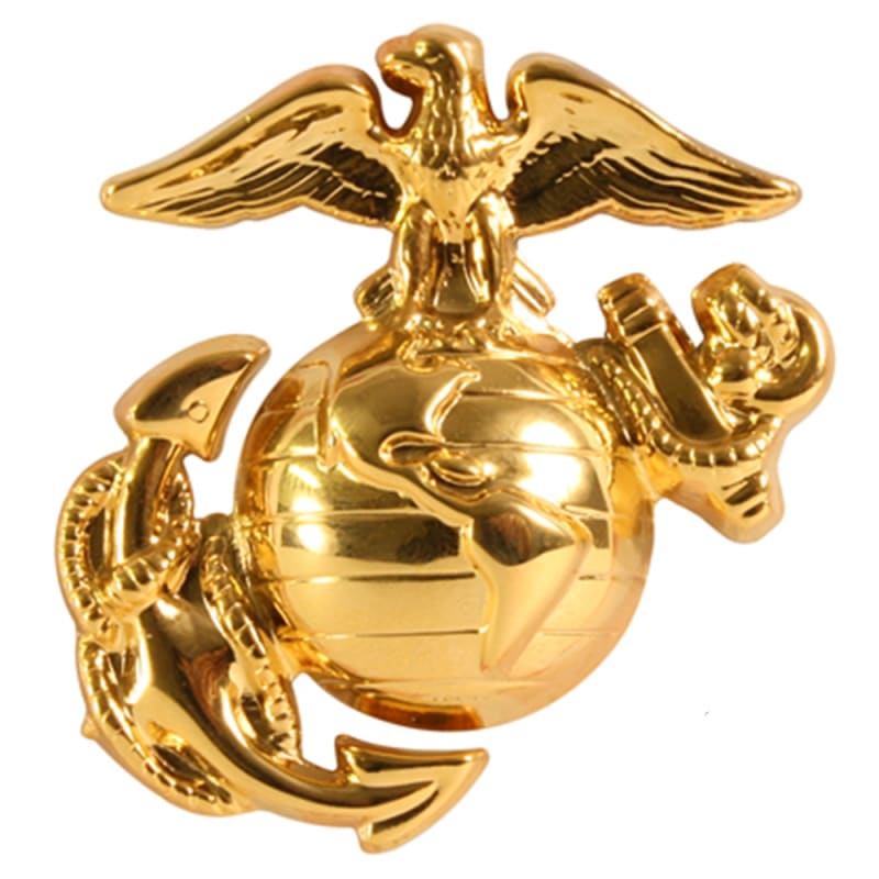 USMC Gold Cap Pin - P40205