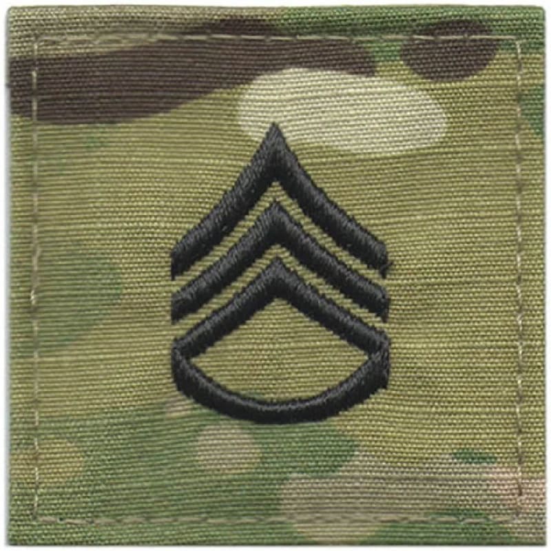Scorpion Staff  Sergeant E-6 Insignia Patch - SV206